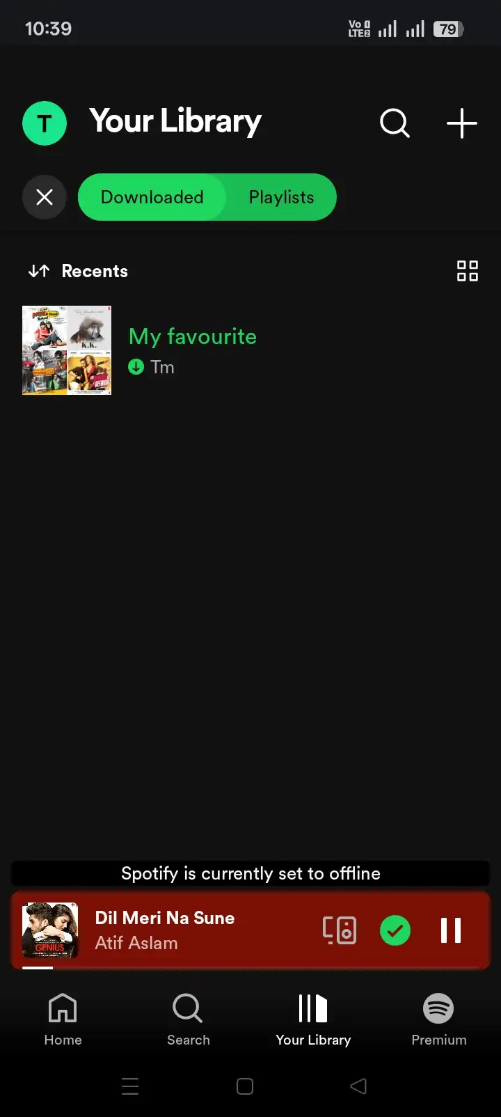 Spotify song library