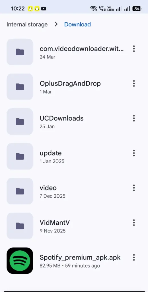 spotify mod apk downloaded